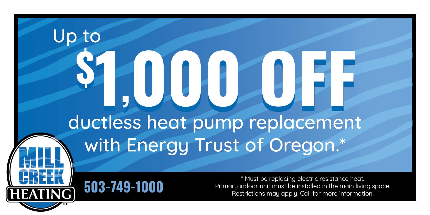 Up to 00 Off ductless heat pump replacement with additional Energy Trust of Oregon.